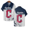 Cleveland Guardians Classic Splash Hawaiian Shirt MLB Aloha Shirt Gift For Fans 1