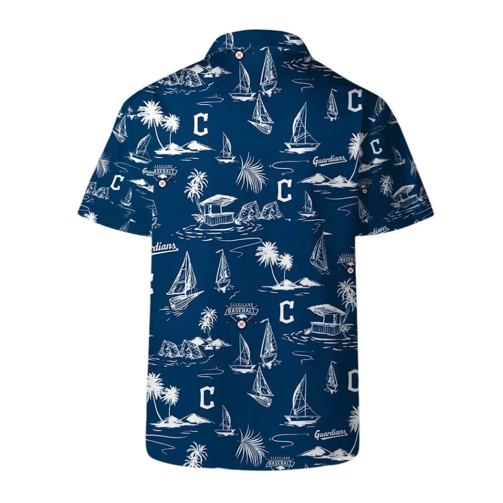 Cleveland Guardians Nautical Adventure Hawaiian Shirt MLB Aloha Shirt Gift For Fans 4