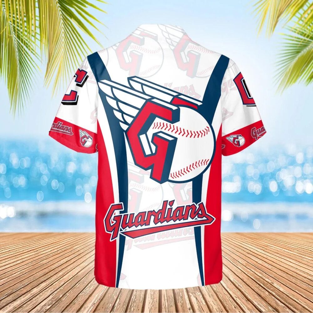 Cleveland Guardians Team Collage Hawaiian Shirt MLB Aloha Shirt Gift For Fans 3