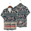 Cleveland Guardians Tribal Print Hawaiian Shirt MLB Aloha Shirt Gift For Fans 1