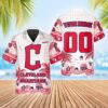 Cleveland Guardians Tropical Wave Hawaiian Shirt MLB Aloha Shirt Gift For Fans 1