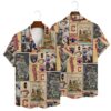 Cleveland Guardians Vintage Collage Hawaiian Shirt MLB Aloha Shirt Gift For Fans 1