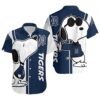 Cool Snoopy Detroit Tigers Hawaiian Shirt Blue MLB Aloha Shirt Gift For Fans 1