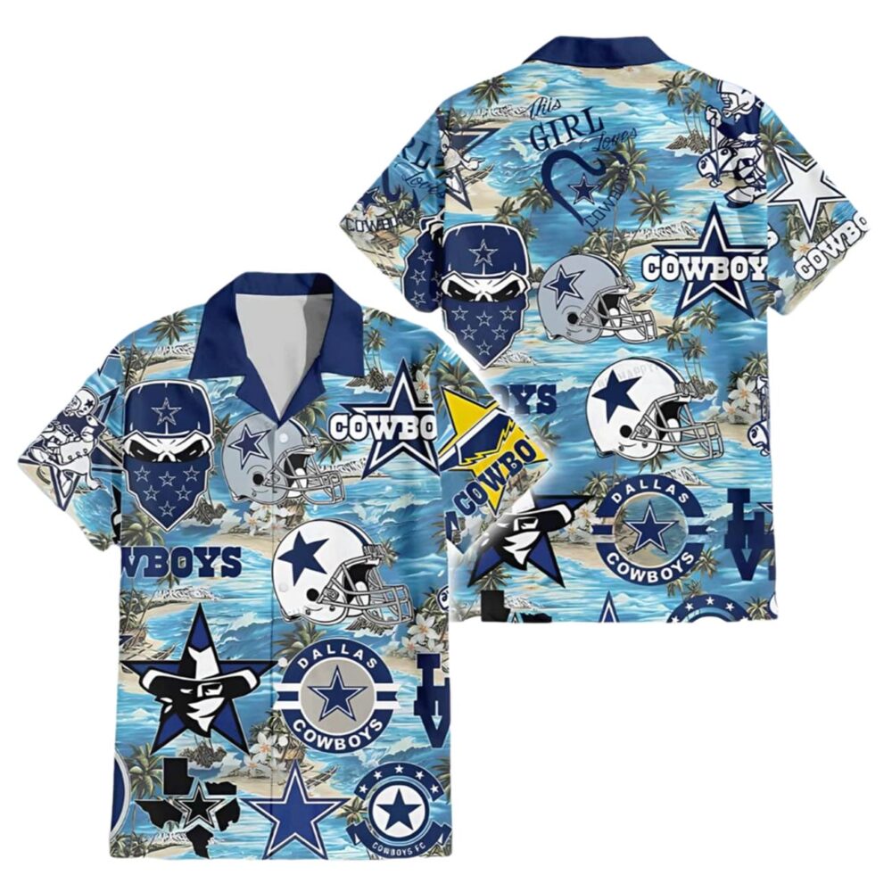 Dallas Cowboys Hawaiian Shirt 2025 Giveaway NFL Gifts For Fans 1