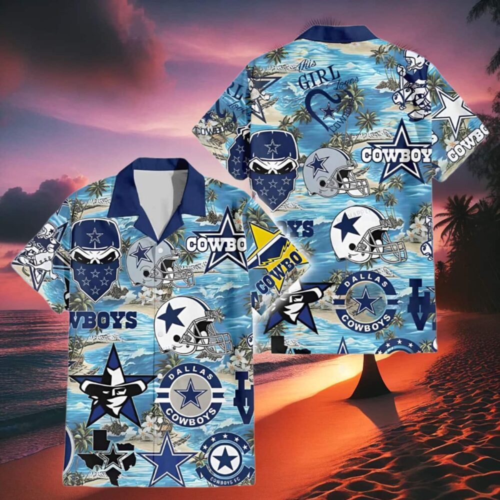 Dallas Cowboys Hawaiian Shirt 2025 Giveaway NFL Gifts For Fans 2