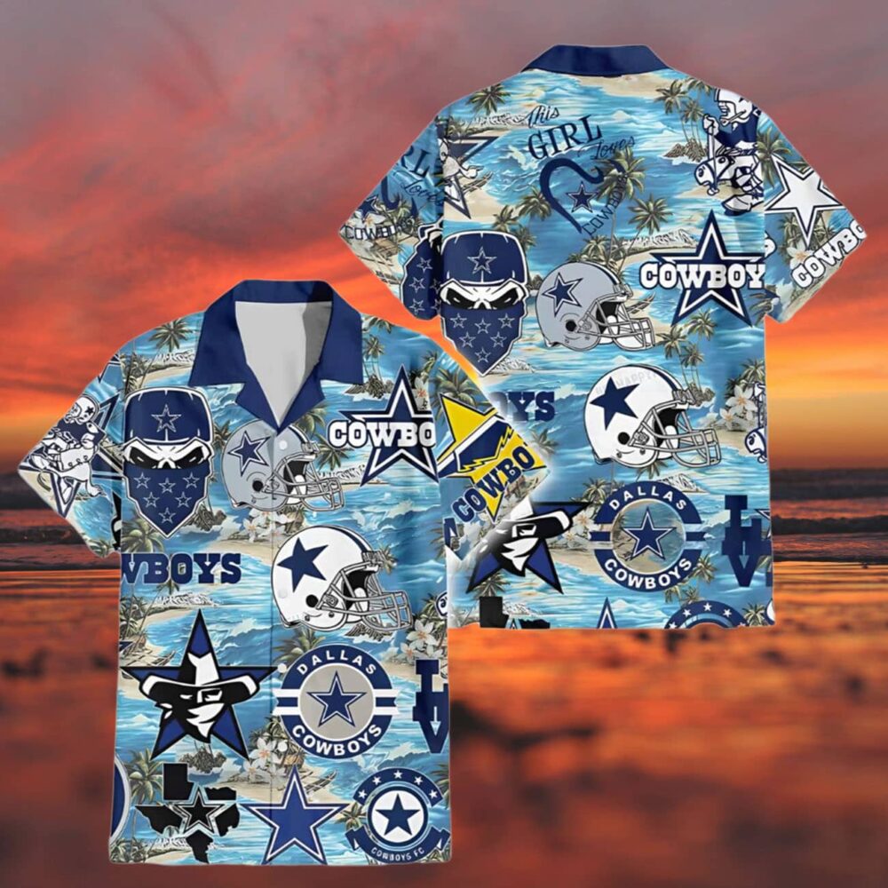 Dallas Cowboys Hawaiian Shirt 2025 Giveaway NFL Gifts For Fans 3