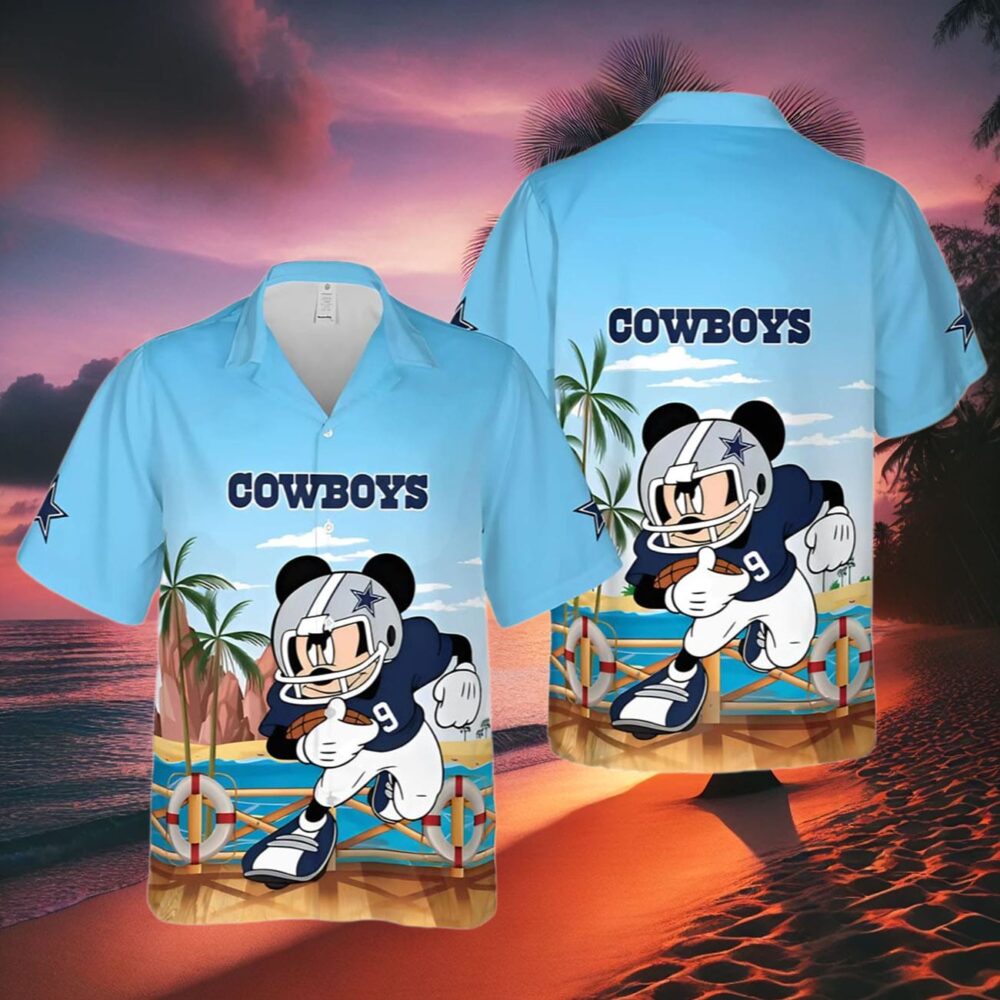 Dallas Cowboys Mickey Beach Hawaiian Shirt NFL Gifts For Fans 2