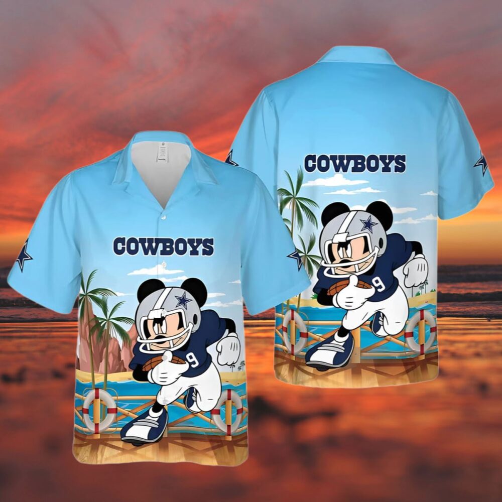 Dallas Cowboys Mickey Beach Hawaiian Shirt NFL Gifts For Fans 3