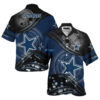 Dallas Cowboys Stellar Wave Hawaiian Shirt NFL Gifts For Fans 1