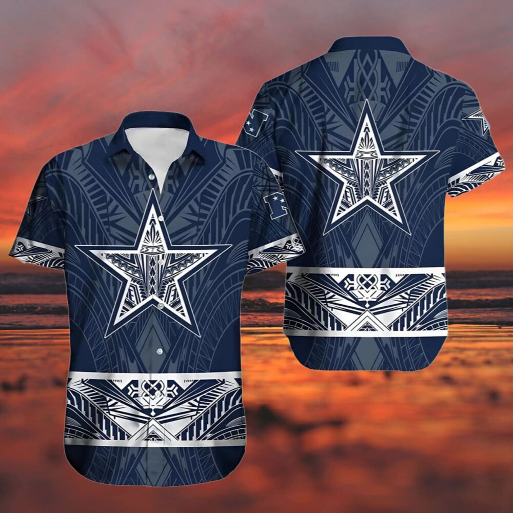 Dallas Cowboys Tribal Star Hawaiian Shirt NFL Gifts For Fans 3