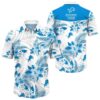 Detroit Lions Tropics Floral Pattern Hawaiian Shirt NFL Gifts For Fans 1