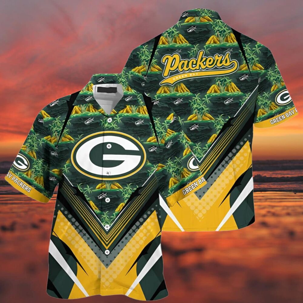 Green Bay Packers Hawaiian Shirt For Sale Limited Hot 2025 NFL Gifts For Fans 3