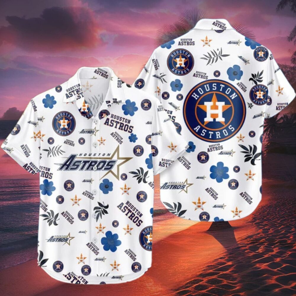 Houston Astros Hawaiian Shirt Tropical Beach MLB Gifts For Fans