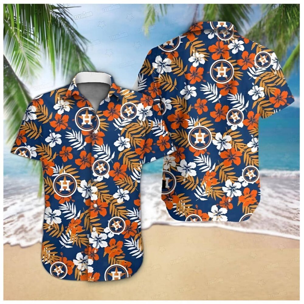 Houston Astros Tropical Vibe Hawaiian Shirt MLB Aloha Shirt Gift For Fans 1