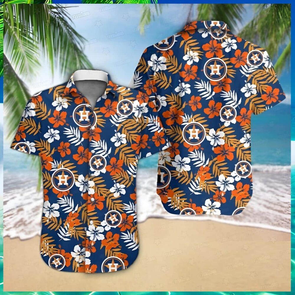 Houston Astros Tropical Vibe Hawaiian Shirt MLB Aloha Shirt Gift For Fans 2