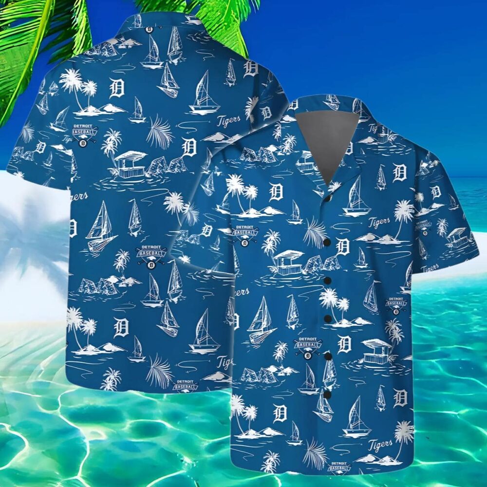 Island Breeze Detroit Tigers Hawaiian Shirt MLB Aloha Shirt Gift For Fans 2