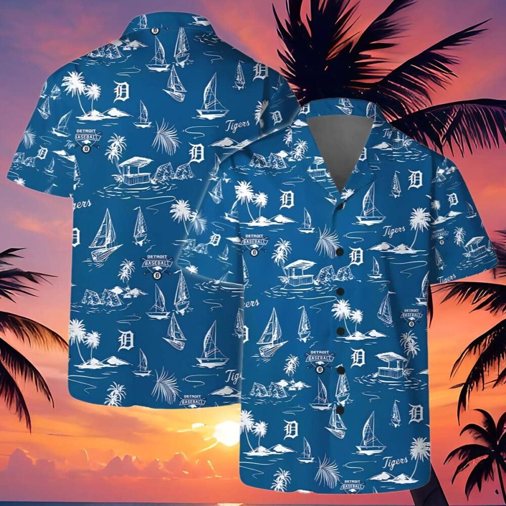 Island Breeze Detroit Tigers Hawaiian Shirt MLB Aloha Shirt Gift For Fans 4