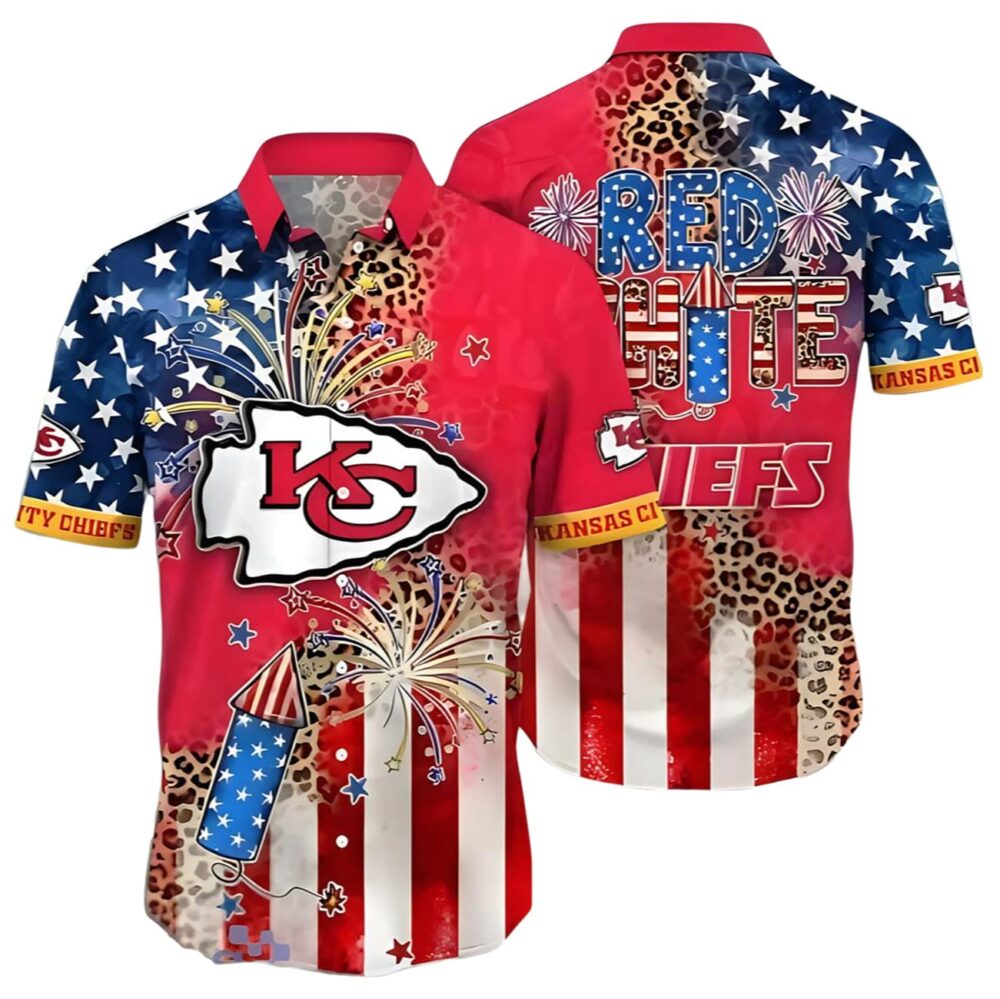 Kansas City Chiefs Independence Day Hawaii Shirt NFL Gifts For Fans 1