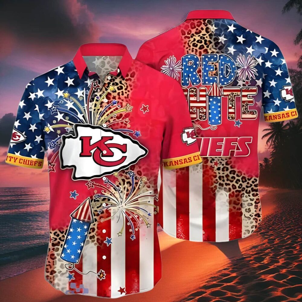 Kansas City Chiefs Independence Day Hawaii Shirt NFL Gifts For Fans 2