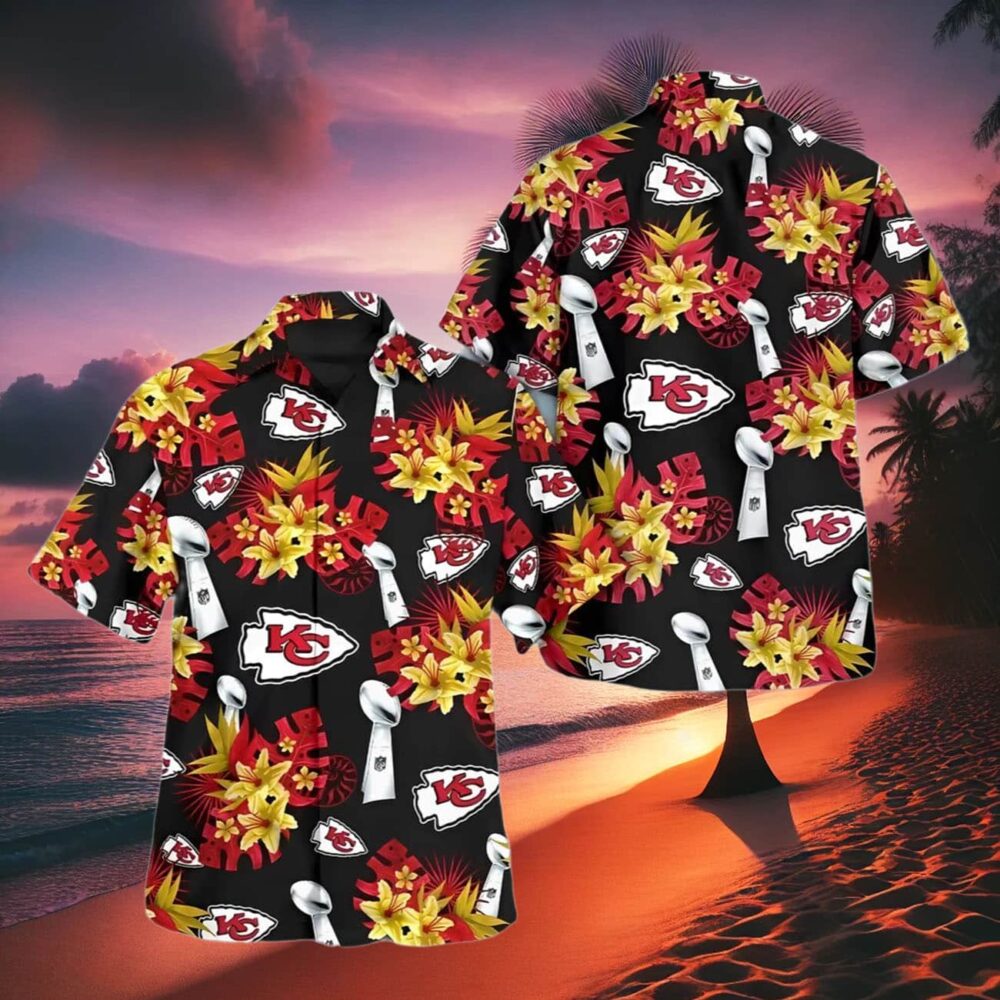 Kansas City Chiefs Mens Hawaiian Shirt NFL Gifts For Fans 2