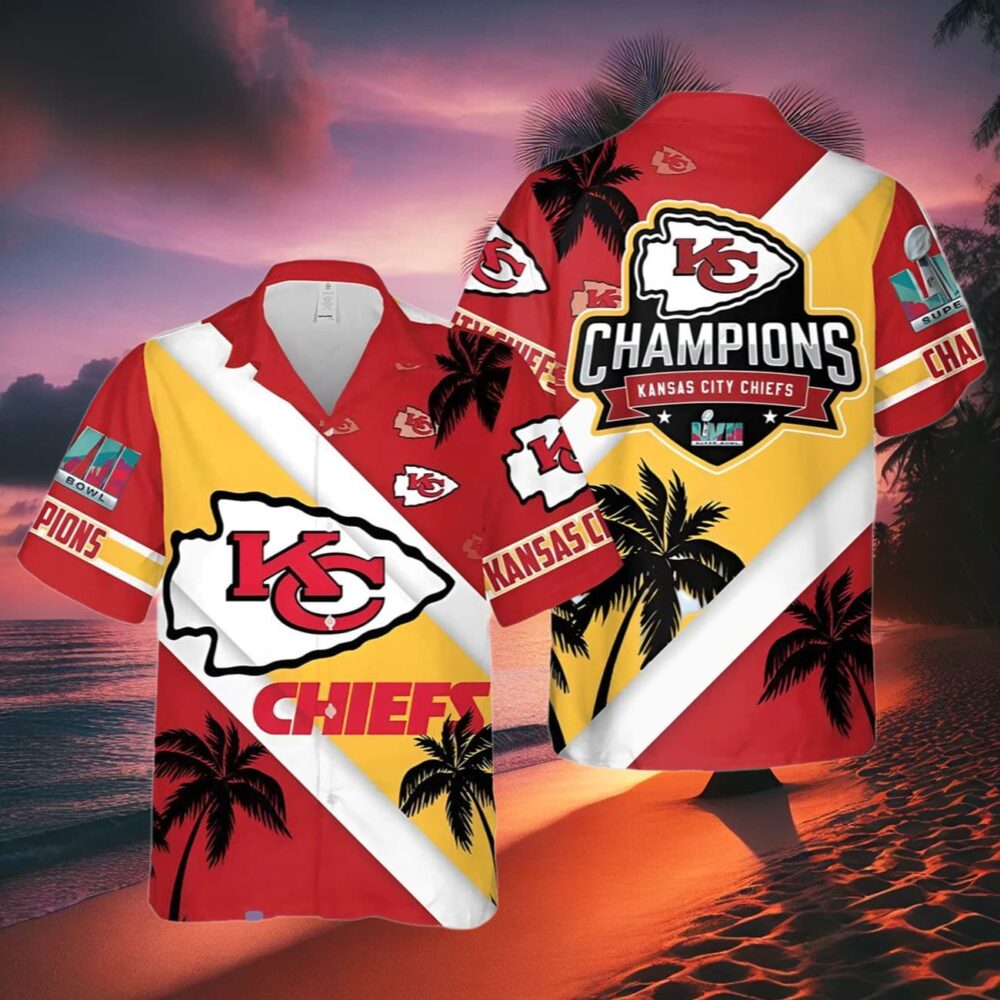 Kansas City Chiefs Super Bowl Champions Shirt Hawaiian NFL Gifts For Fans 2