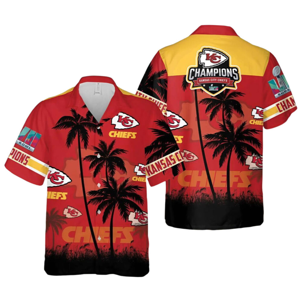 Kansas City Chiefs Super Bowl Shirt Hawaiian NFL Gifts For Fans 1