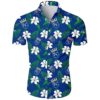 Kansas City Royals Hawaiian Shirt Tropical Flower Gift For Fans MLB Aloha Shirt Gift For Fans 1