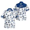 Logo Kansas City Royals Hawaiian Shirt White MLB Aloha Shirt Gift For Fans 1