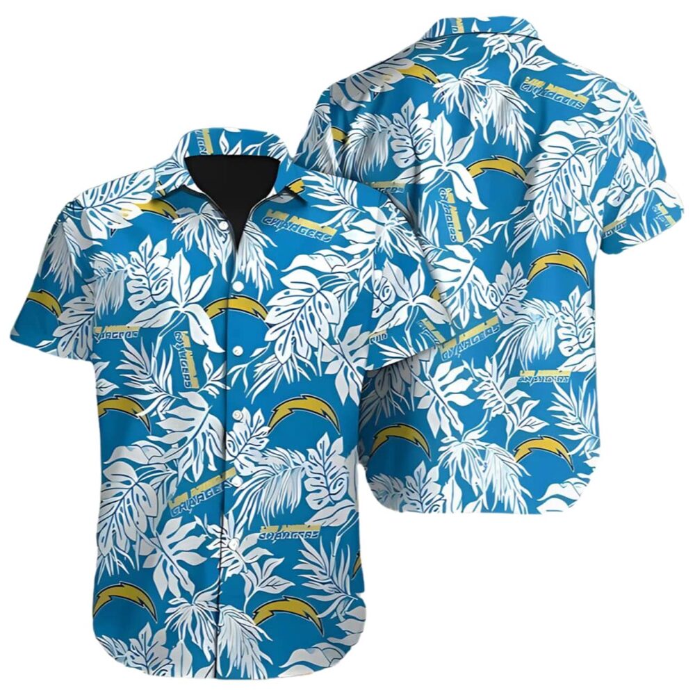 Los Angeles Chargers Hawaiian Shirt Football Gift NFL Gifts For Fans 1