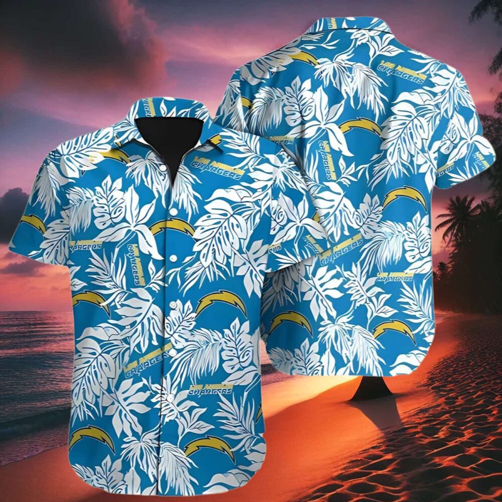 Los Angeles Chargers Hawaiian Shirt Football Gift NFL Gifts For Fans 2