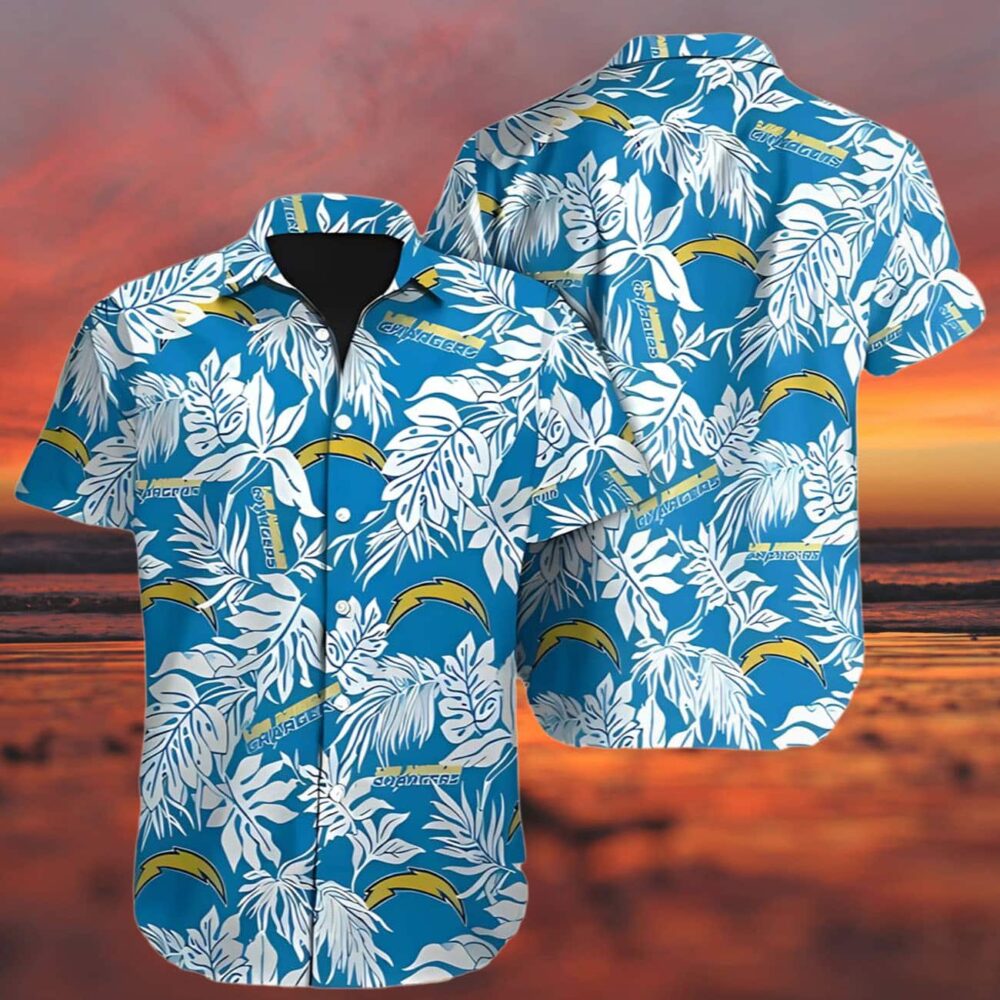 Los Angeles Chargers Hawaiian Shirt Football Gift NFL Gifts For Fans 3