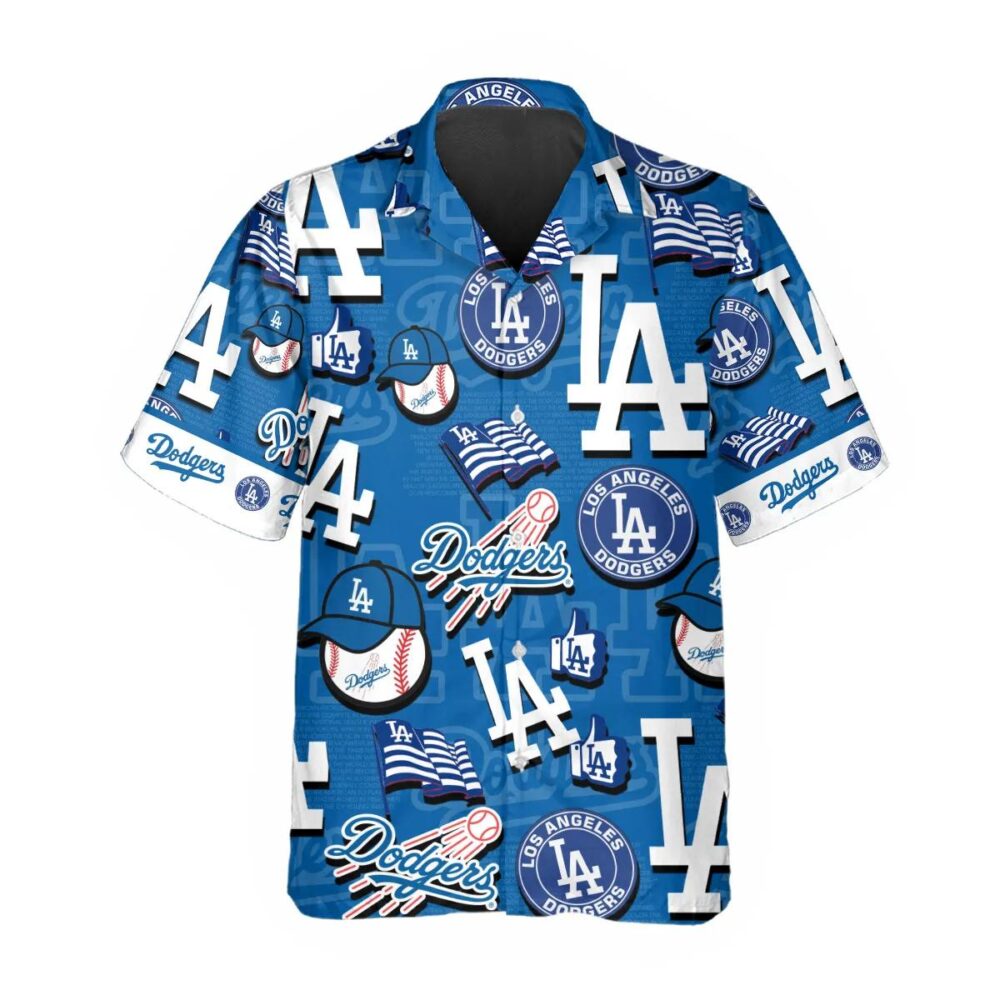 Los Angeles Dodgers Allstar Icons Hawaiian Shirt MLB Aloha Shirt Gift For Fans 2