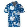 Los Angeles Dodgers Baseball Doodle Hawaiian Shirt MLB Aloha Shirt Gift For Fans 2