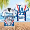 Los Angeles Dodgers Champions Collage Hawaiian Shirt MLB Aloha Shirt Gift For Fans 1