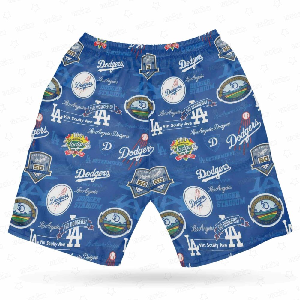 Los Angeles Dodgers Championship Dynasty Hawaiian Shirt MLB Aloha Shirt Gift For Fans 5