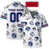 Los Angeles Dodgers Custom Name Hawaiian Shirt MLB Aloha Shirt Gift For Fans 1