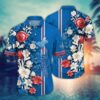 Los Angeles Dodgers Elegant Floral Burst Hawaiian Shirt MLB Aloha Shirt Gift For Fans 1