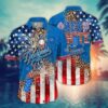 Los Angeles Dodgers Fireworks Stars Hawaiian Shirt MLB Aloha Shirt Gift For Fans 1