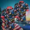 Los Angeles Dodgers Tiki Celebration Hawaiian Shirt MLB Aloha Shirt Gift For Fans 1