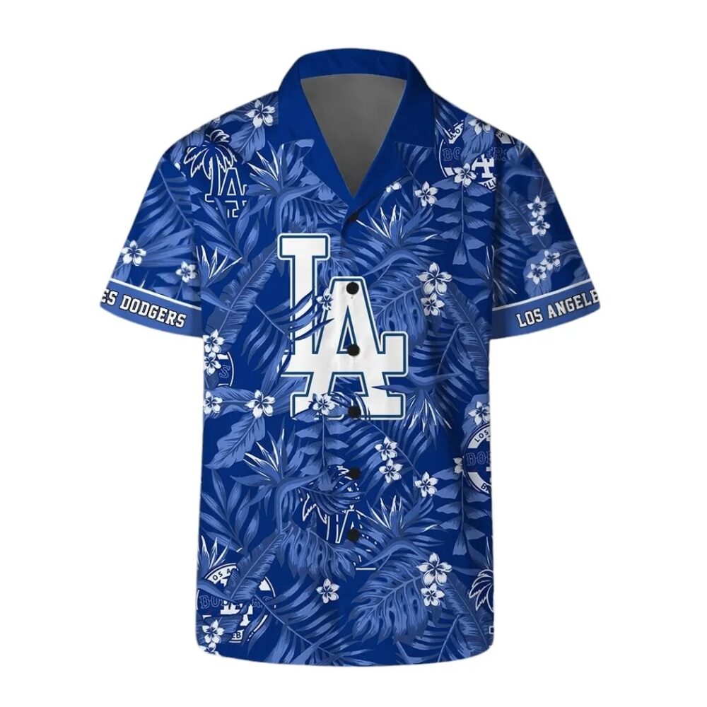 Los Angeles Dodgers Victory Palm Hawaiian Shirt MLB Aloha Shirt Gift For Fans 2