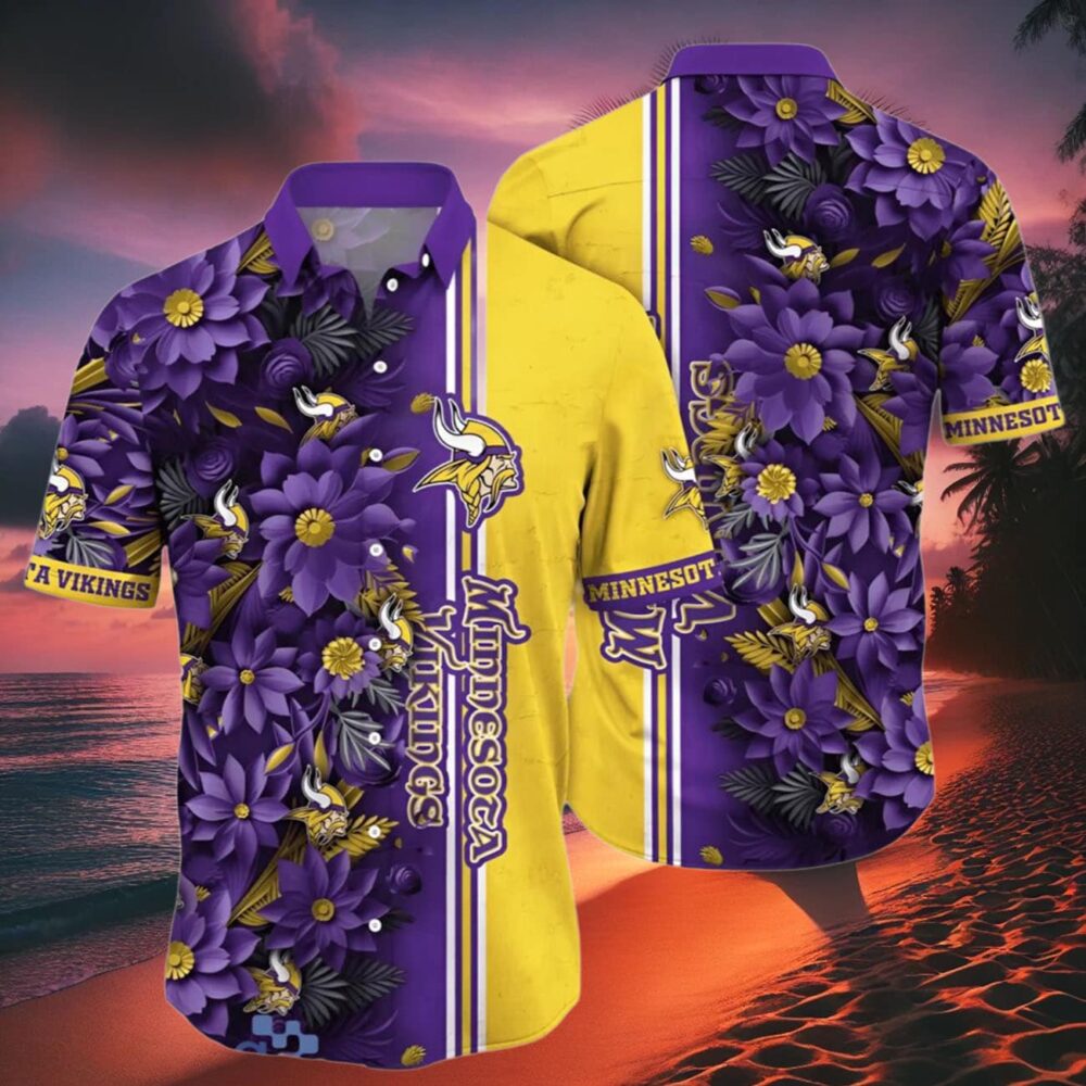 Mens Minnesota Vikings Hawaiian Shirt NFL Gifts For Fans 2