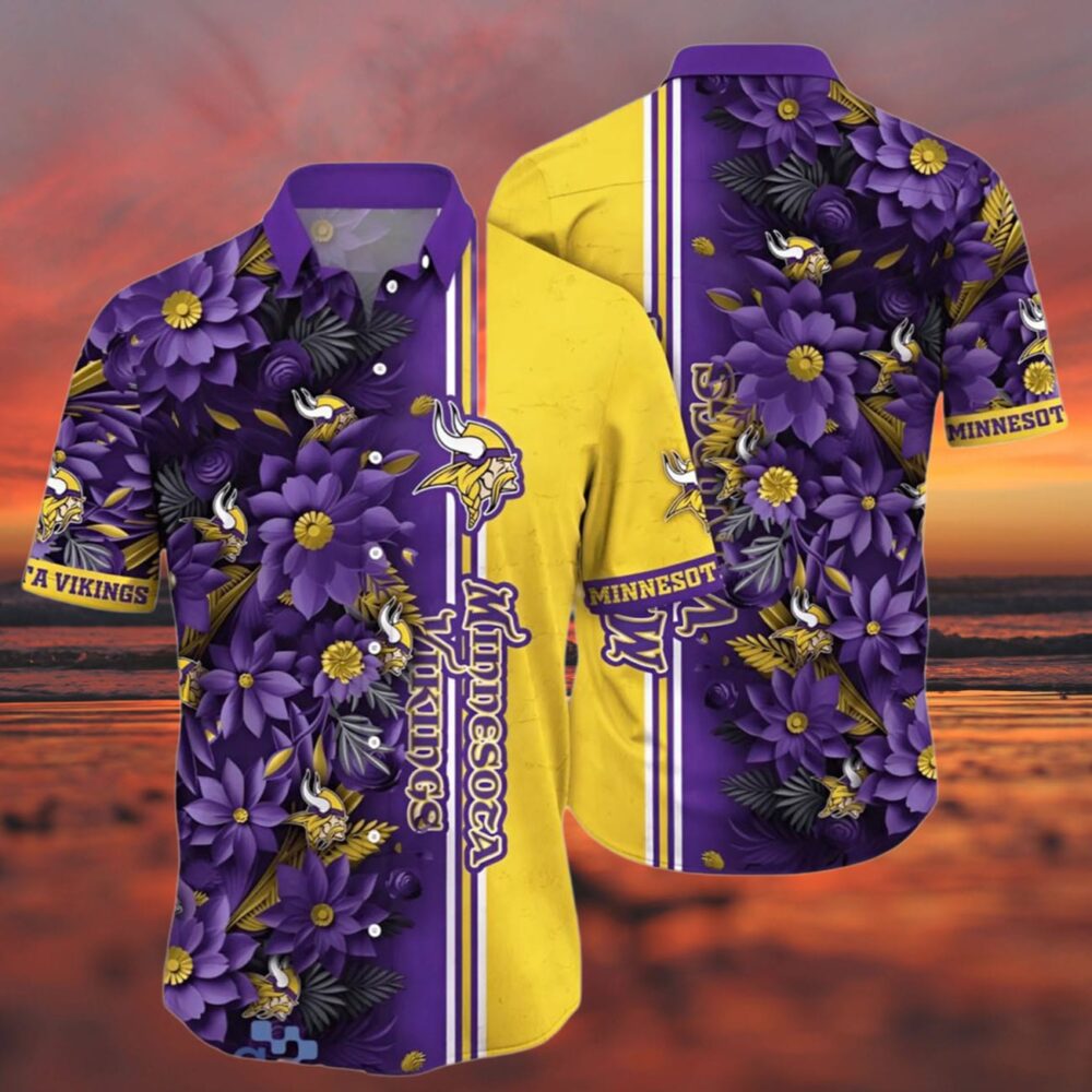 Mens Minnesota Vikings Hawaiian Shirt NFL Gifts For Fans 3