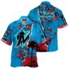 Miami Marlins Hawaiian Shirt Custom MLB Aloha Shirt Gift For Fans 1