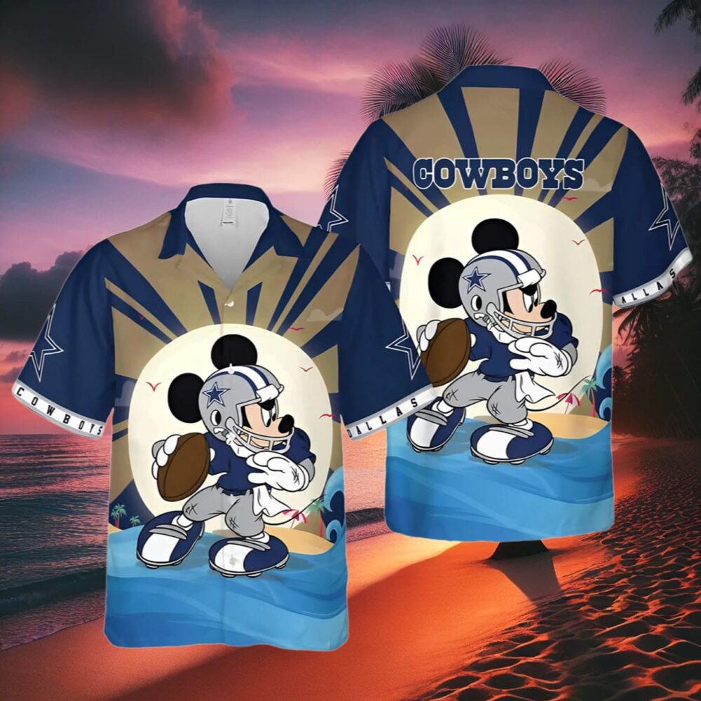 Mickey Dallas Cowboys Hawaiian Shirt NFL Gifts For Fans 2