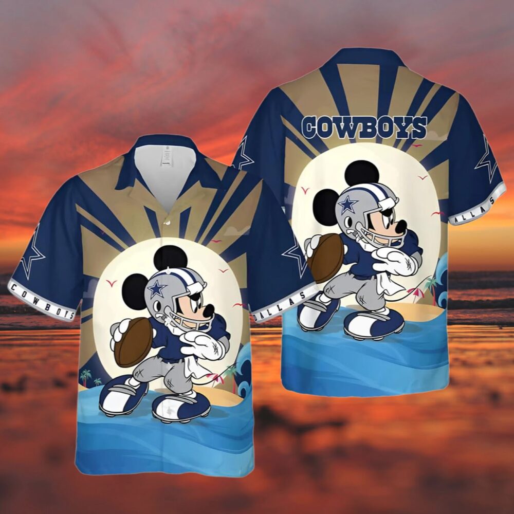 Mickey Dallas Cowboys Hawaiian Shirt NFL Gifts For Fans 3