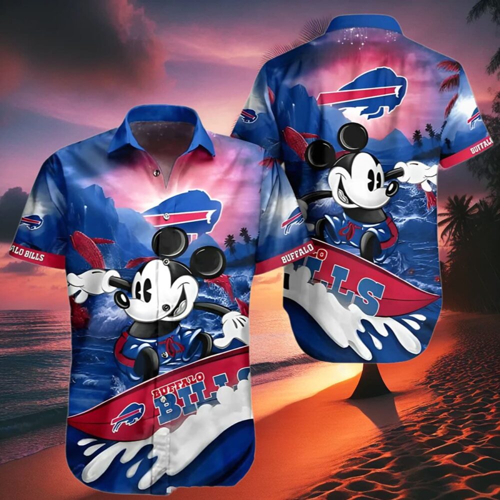 Mickey Mouse And Buffalo Bills Hawaiian Shirt NFL Gifts For Fans 2