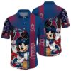 Mickey Mouse Los Angeles Angels Hawaiian Shirt MLB Aloha Shirt Gift For Fans 1