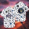 Milwaukee Brewers Hawaiian Shirt Tropical Beach MLB Gifts For Fans