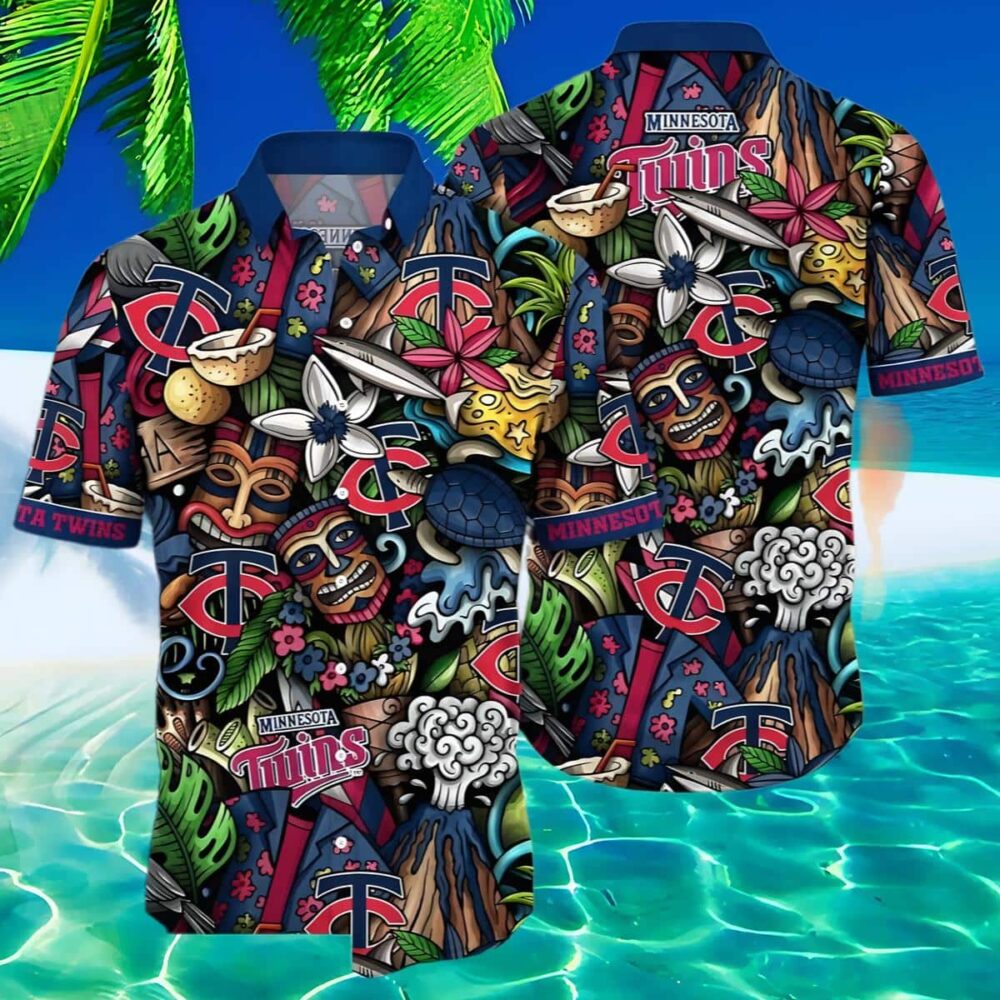 Minnesota Twins Hawaiian Shirt Best Twins Hawaiian Shirt MLB Aloha Shirt Gift For Fans 2