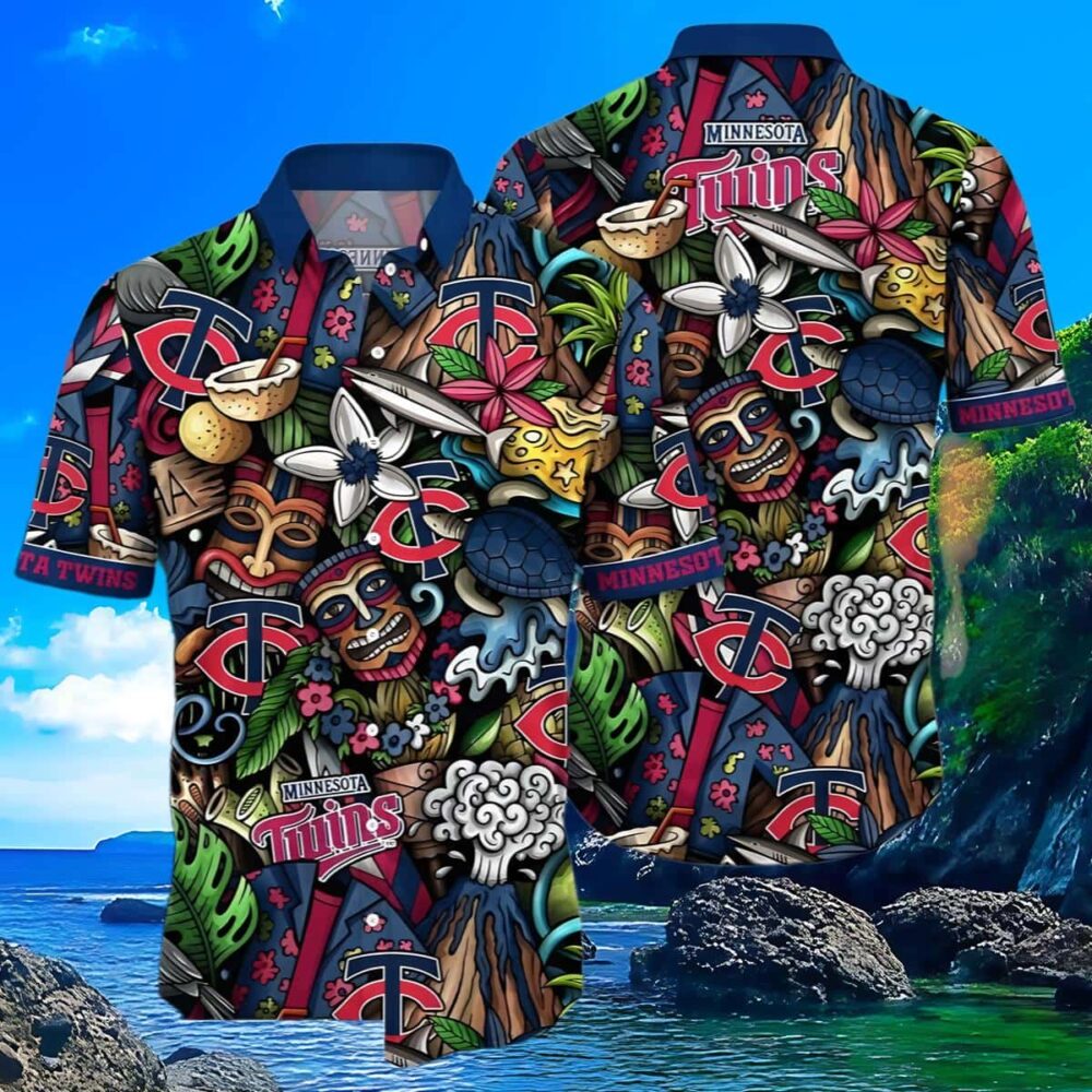 Minnesota Twins Hawaiian Shirt Best Twins Hawaiian Shirt MLB Aloha Shirt Gift For Fans 3